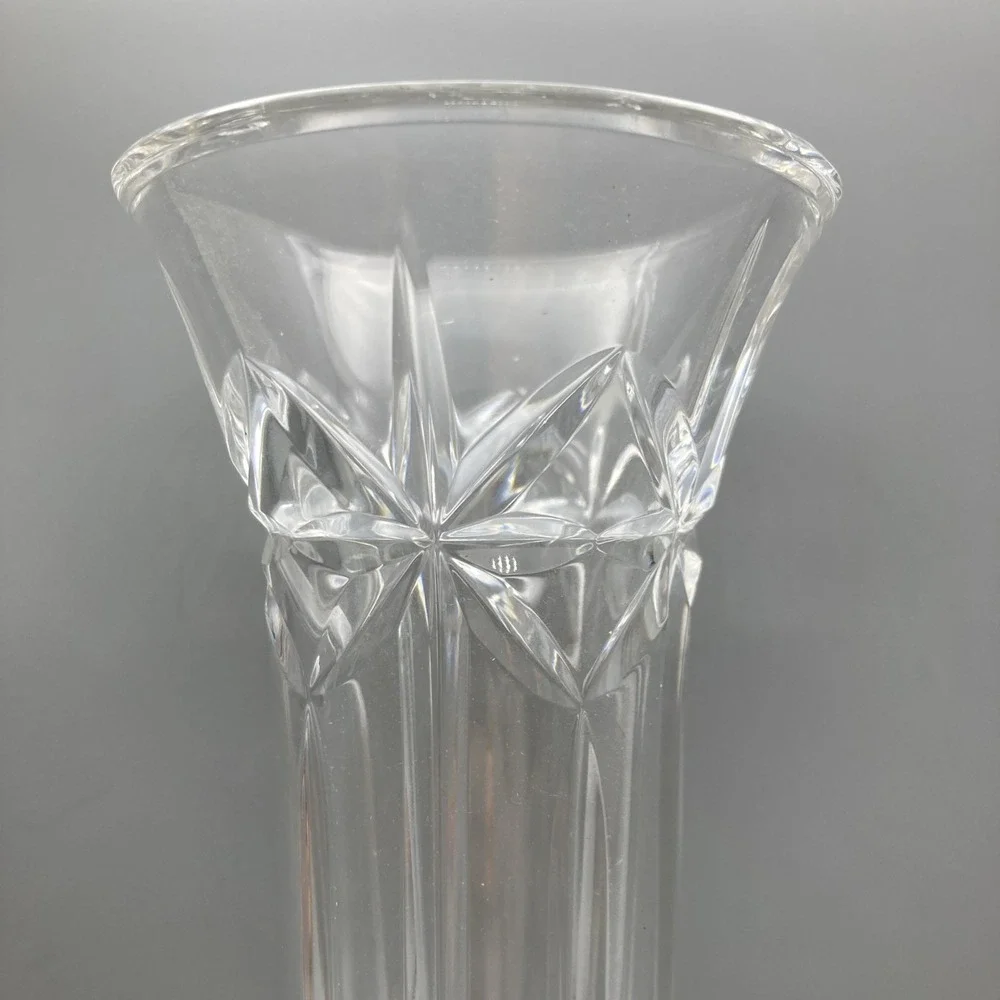 Vintage Waterford Cut Crystal Bud Vase 9